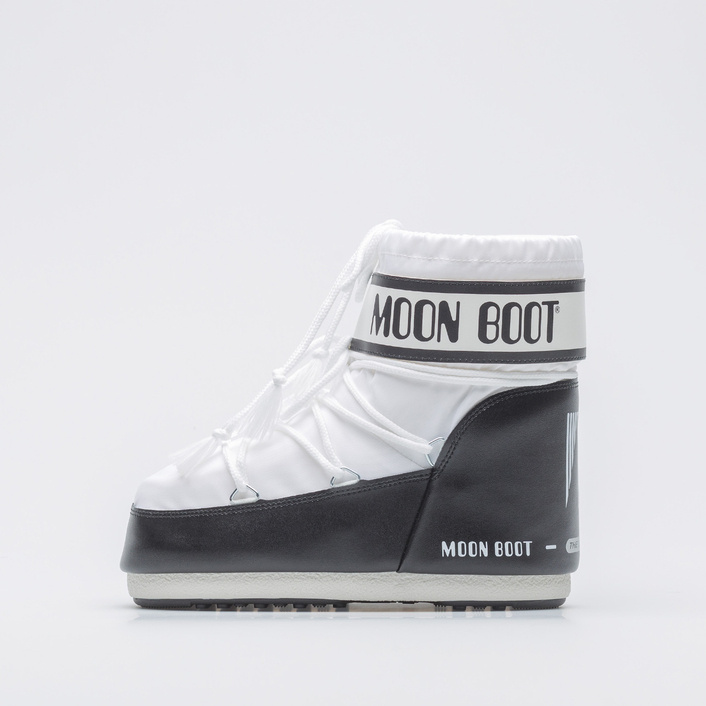 ŚNIEGOWCE MOON BOOT CLASSIC LOW 2 WHITE/BLACK