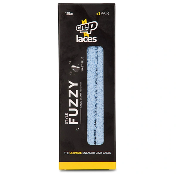 Crep Protect Sznurówki Fuzzy Pudrowy Niebieski 140cm