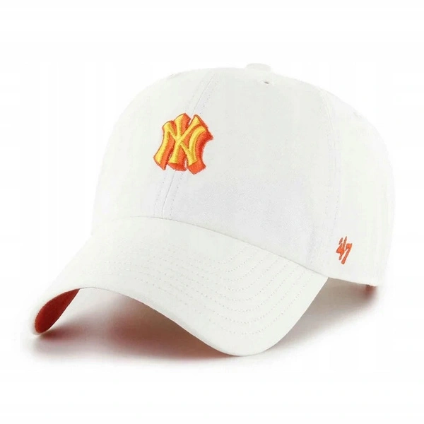 47 Brand Czapka z Daszkiem New York Yankees White Chop Shop 47 Clean Up 47 Clean Up All