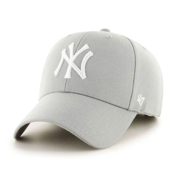 47 Brand Czapka z Daszkiem New York Yankees Gray 47 MVP 47 MVP Wool All
