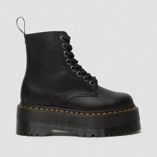 Dr. Martens glany na platformie 1460 Pascal Max czarne 26925001
