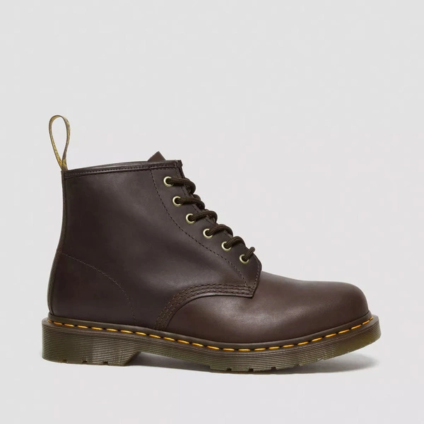 Dr. Martens glany 101 Crazy Horse ciemnobrązowe 27761201