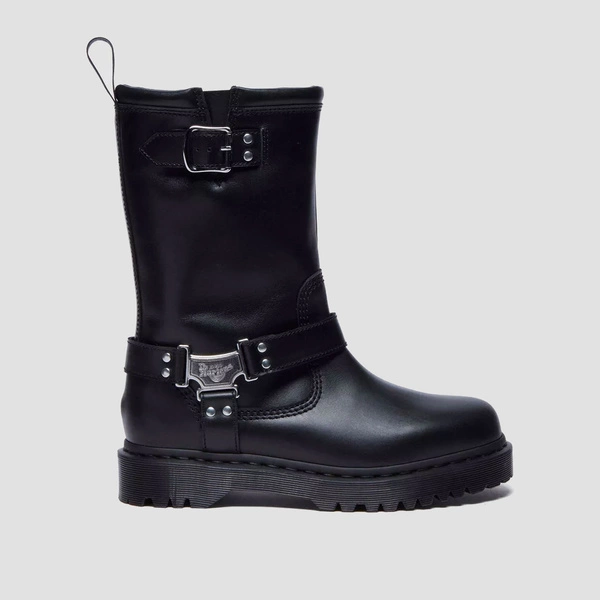 Dr. Martens buty biker Anistone Hi Wanama czarne 32199001