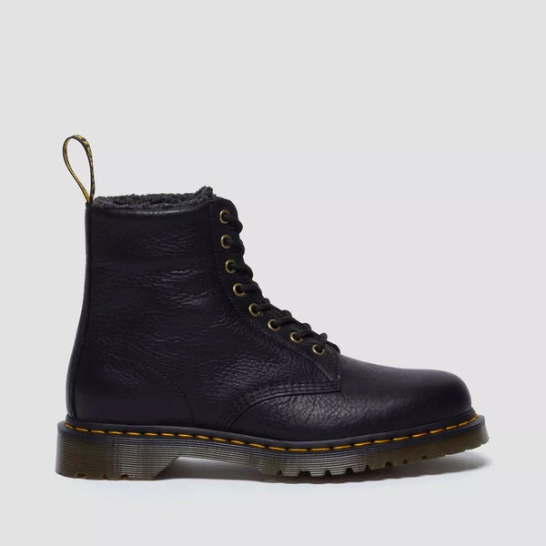 Dr. Martens glany ocieplane 1460 Grizzly czarne 31873001