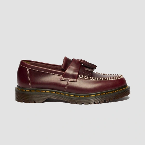 Dr. Martens loafersy z frędzlami Adrian Ben Orleans wiśniowe 42849600