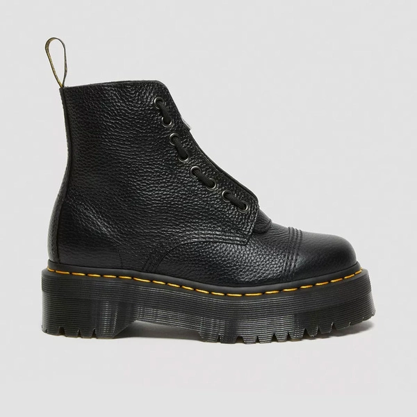 Dr. Martens glany na platformie Sinclair Milled Nappa czarne 22564001