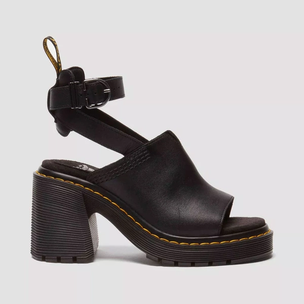 Dr. Martens sandały na obcasie Millee czarne damskie 40514001