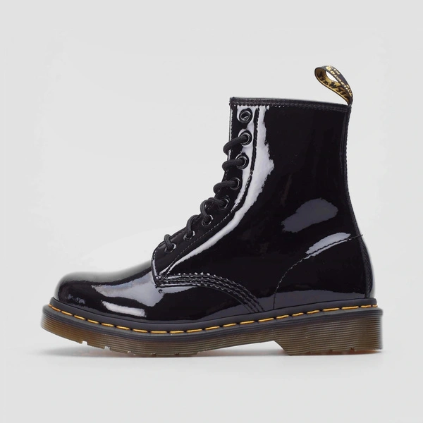 Dr. Martens glany 1460 Patent Lamper lakierowane czarne damskie 11821011