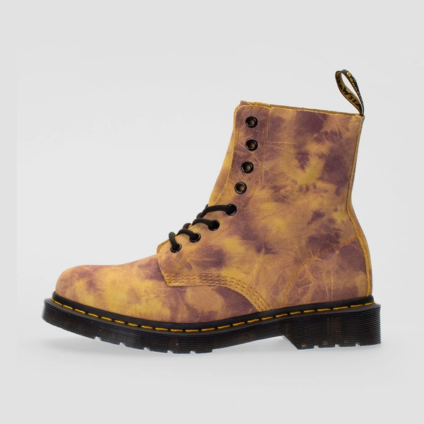 Dr. Martens glany 1460 Pascal Tie Dye zamszowe żółte 27962745