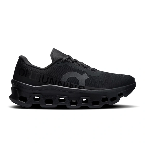 On CLOUDMONSTER Black - sneakersy damskie 3WF30481043