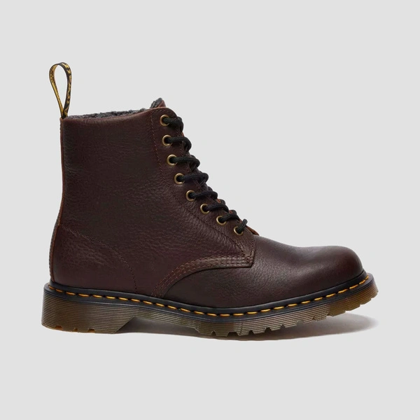Dr. Martens glany ocieplane 1460 Grizzly ciemnobrązowe 31873201