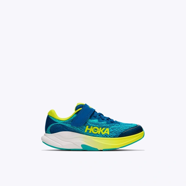 HOKA Rincon 4 Little Kids dziecięce buty do biegania Electric Aqua / Neon Hoka Citrus