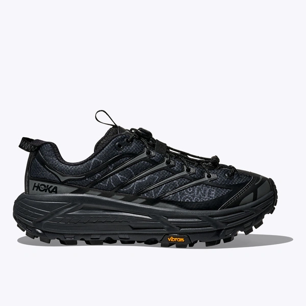 HOKA Mafate Three2 Wordmark unisex sneakersy Black/Outer Orbit