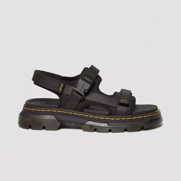 Dr. Martens sandały Forster z taśm czarne 31560001