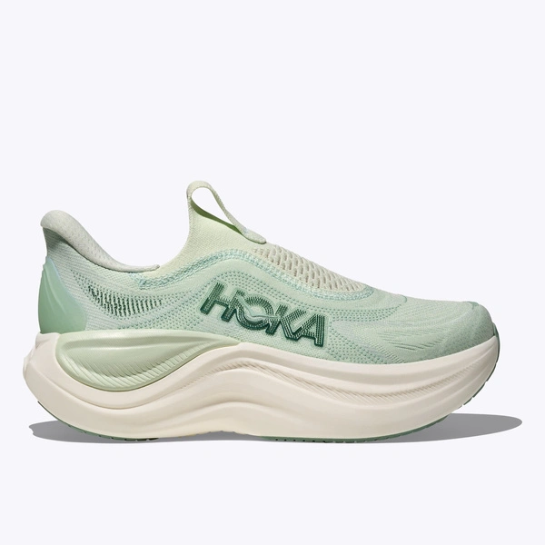 HOKA Skyward Laceless damskie buty do biegania Sea Glass/Sage