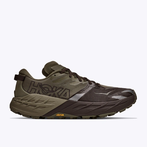 HOKA Speedgoat 7 męskie buty do biegania w terenie Antique Olive/Black