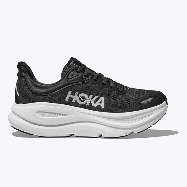 HOKA Bondi 9 damskie buty do biegania Black / White
