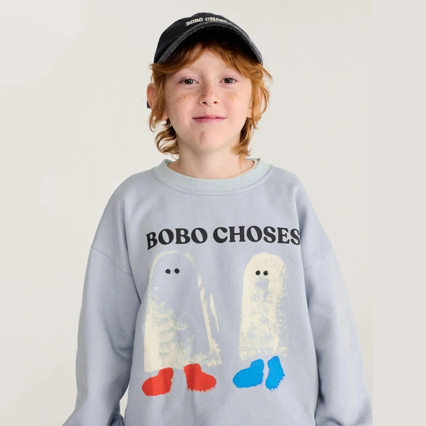 BOBO CHOSES Bluza Dziecięca Booty Ghosts