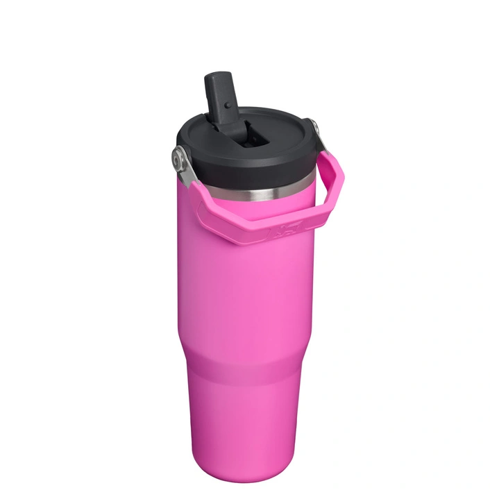 Stanley Kubek The IceFlow Flip Straw Tumbler 0,89L Hot Pink