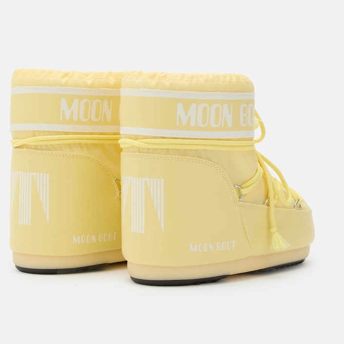ŚNIEGOWCE MOON BOOT ICON LOW LIGHT YELLOW NYLON