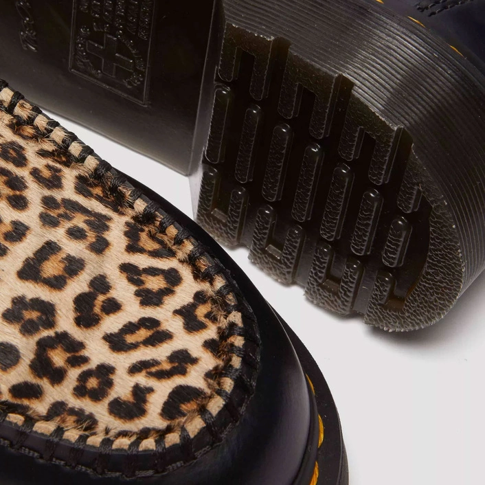 Dr. Martens Penton Hair On & Smooth Leather Loafers 41186001