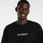 New Balance Koszulka Czarna N Collage MT6161TQBK