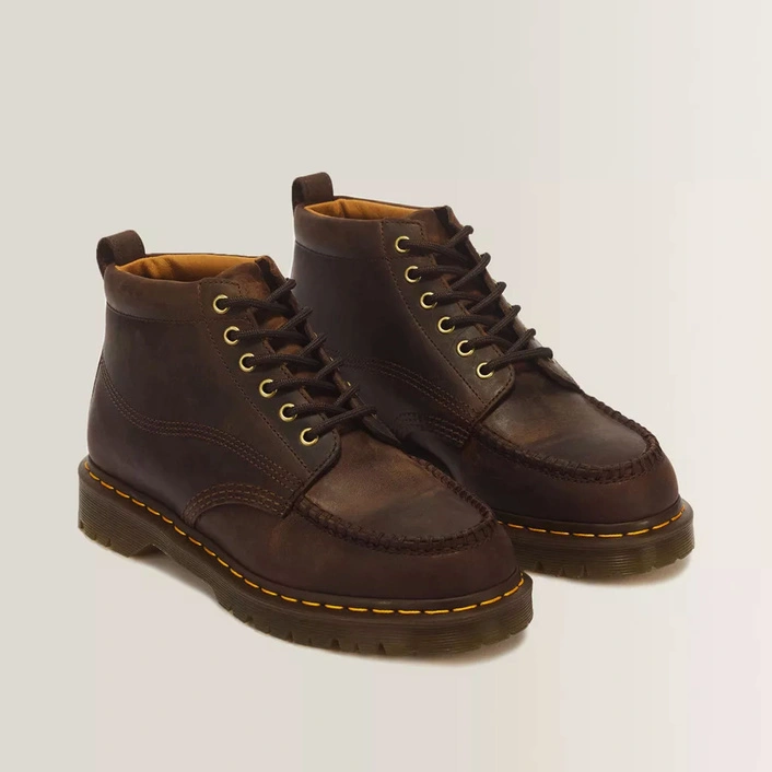 Dr. Martens trzewiki Chukka Lowell Crazy Horse ciemnobrązowe 43350201