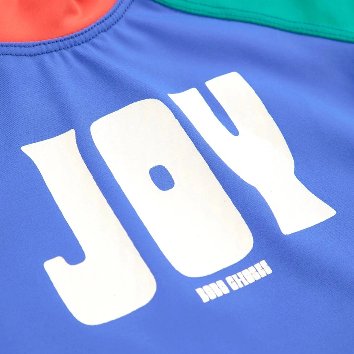 BOBO CHOSES Koszulka do Pływania Joy color block swim T-shirt
