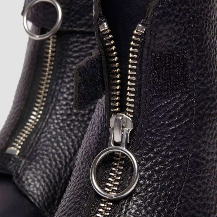 Dr. Martens 1460 Front Zip Leather Lace Up Boots 32054001