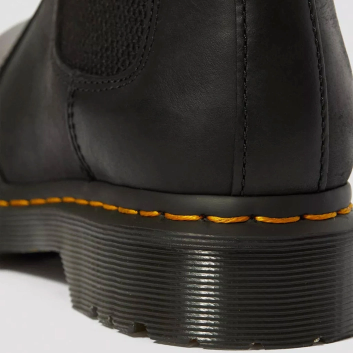 Dr. Martens 2976 Leonore Faux Fur Lined Burnished Chelsea Boots 21045001