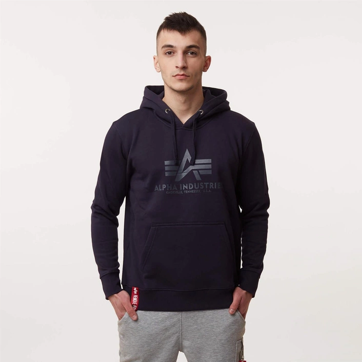 Alpha Industries BASIC HOODY REP. BLUE