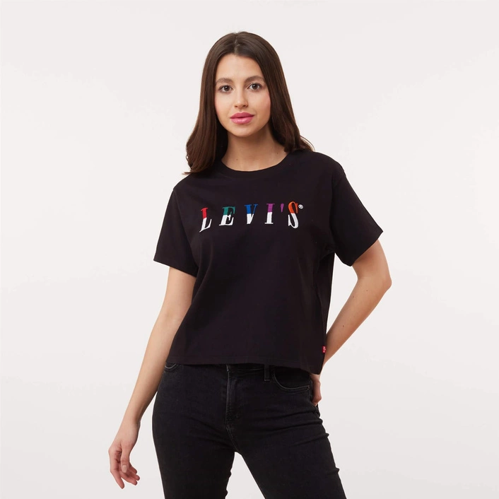 Levi's GRAPHIC VARSITY SERIF TEE Multicolor