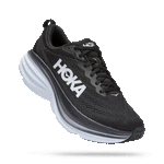 Hoka MEN'S BONDI 8 BLACK/WHITE