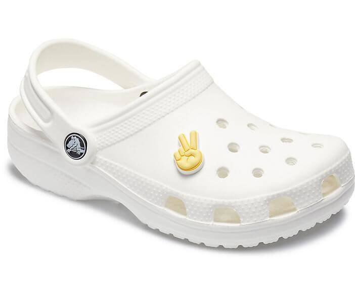 Crocs JIBBITZ Peace Hand Sign