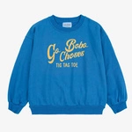 BOBO CHOSES Go Bobo sweatshirt BLUE