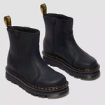 Dr. Martens ZEBZAG RIGGER SLIP ON LEATHER BOOTS 42662001