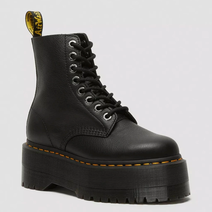 Dr. Martens glany na platformie 1460 Pascal Max czarne 26925001