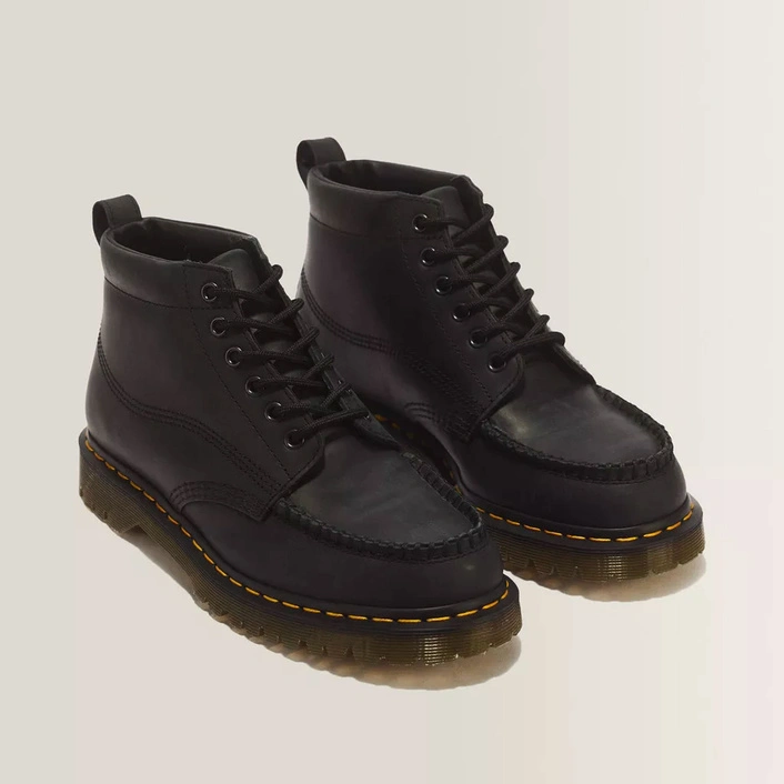 Dr. Martens trzewiki Chukka Lowell Crazy Horse czarne 43680001