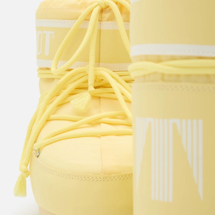 ŚNIEGOWCE MOON BOOT ICON LOW LIGHT YELLOW NYLON