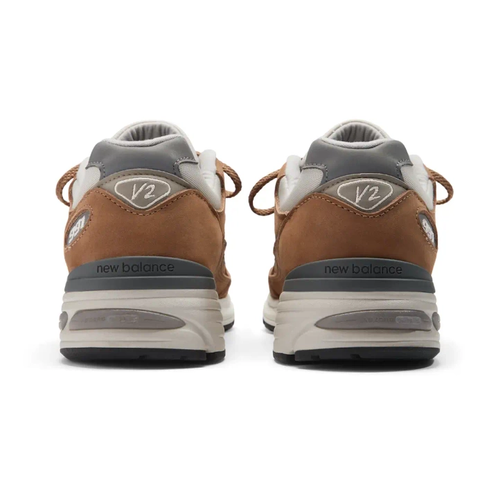New Balance Buty Sneakersy Męskie 991 U991TB2 Brązowe