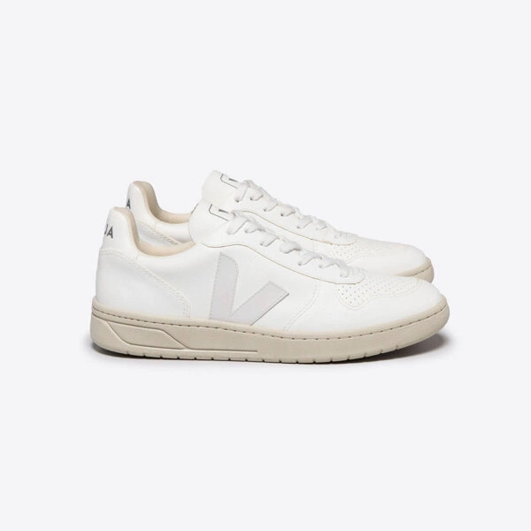 Buty Męskie Veja V-10 CWL White/Cream VEGAN