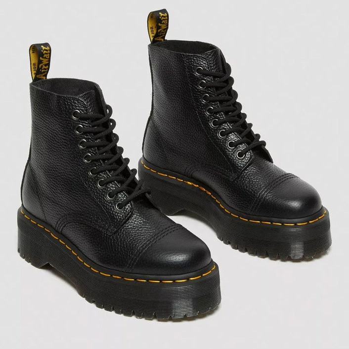 Dr. Martens Sinclair Milled Nappa Leather Platform Boots 22564001
