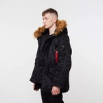 Alpha Industries PARKA MĘSKA N3B BLACK