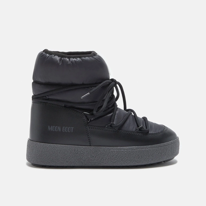 MOON BOOT LTRACK LOW BLACK NYLON BOOTS 80D2450080N001