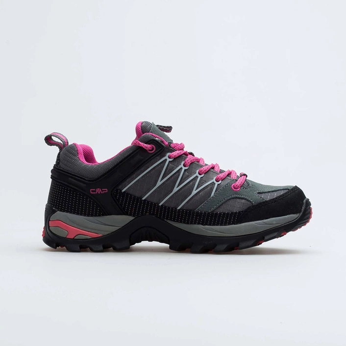 CMP RIGEL LOW WMN TREKKING SHOE WP Grey/ Fuxia/Ice