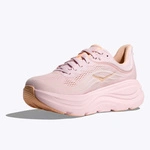 HOKA Bondi 9 damskie buty do biegania Lilac Cream / Tangerine Glow