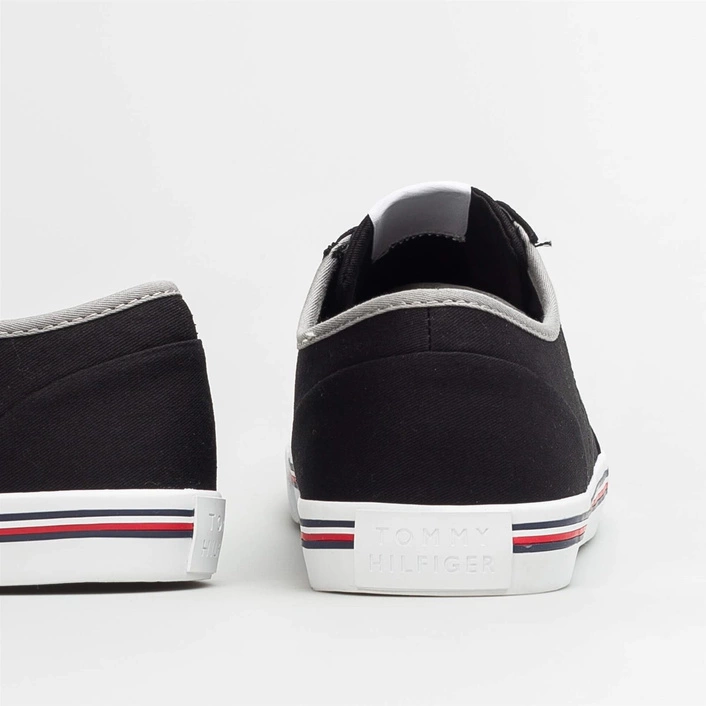 Tommy Hilfiger Core Corporate Textile Sneaker Black