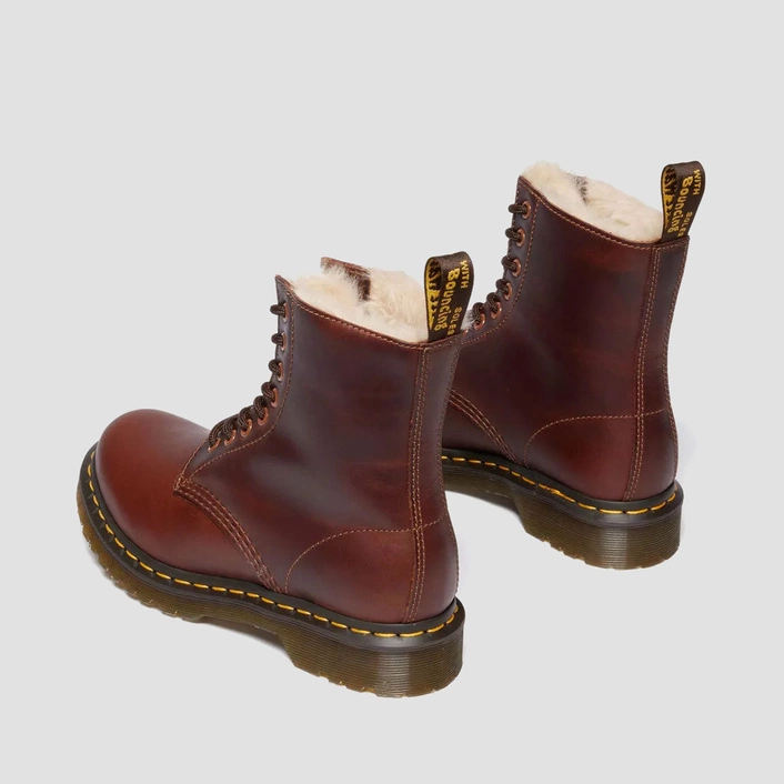 Dr. Martens 1460 Serena Faux Fur Lined Ankle Boots 23912243