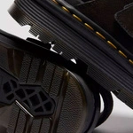Dr. Martens sandały na platformie Zebzag zamszowe czarne damskie 42689001