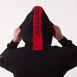 Alpha Industries BLUZA MĘSKA RED STRIPE HOODY BLACK